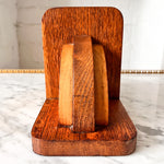Load image into Gallery viewer, A Pair Of Wooden Art Deco Bookends
