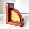 A Pair Of Wooden Art Deco Bookends