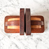 A Pair Of Wooden Art Deco Bookends