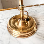 Load image into Gallery viewer, Vintage Brass Scalloped Table Lamp

