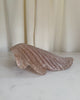 Mid-century Italian Murano Glass Leaf Wall Sconces In The Manner Of Barovier & Toso
