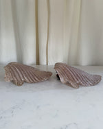 Load image into Gallery viewer, Mid-century Italian Murano Glass Leaf Wall Sconces In The Manner Of Barovier &amp; Toso
