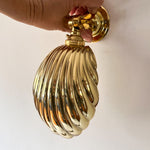 Load image into Gallery viewer, Brass Shell Sconce Uplighter / Downlighter
