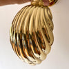 Brass Shell Sconce Uplighter / Downlighter