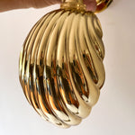 Load image into Gallery viewer, Brass Shell Sconce Uplighter / Downlighter

