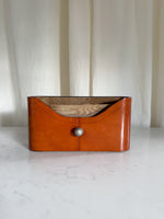 Load image into Gallery viewer, French Art Deco Leather Letter Holder
