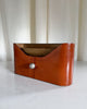 French Art Deco Leather Letter Holder