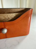 Load image into Gallery viewer, French Art Deco Leather Letter Holder
