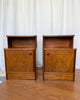 A Pair Of Art Deco Style Bedside Cabinets