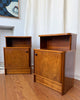 A Pair Of Art Deco Style Bedside Cabinets