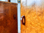 Load image into Gallery viewer, A Pair Of Art Deco Burr Walnut Bedside Cabinets
