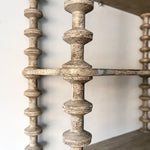 Load image into Gallery viewer, French Vintage Painted Shelf With Spindle Supports
