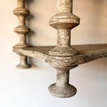 Load image into Gallery viewer, French Vintage Painted Shelf With Spindle Supports
