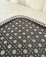 Load image into Gallery viewer, French Mid Century Perforated Metal Tray In The Style Of Mathieu Matègot
