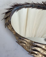Load image into Gallery viewer, French Mid Century Modern Owl Wall Mirror
