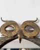 French Mid Century Modern Owl Wall Mirror