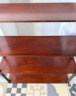Load image into Gallery viewer, Antique Four Tier Bobbin Wall Shelf
