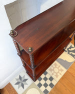Load image into Gallery viewer, Antique Four Tier Bobbin Wall Shelf
