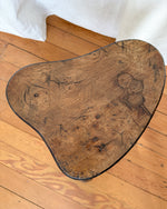 Load image into Gallery viewer, French Vintage Brutalist Stool With Carved Legs
