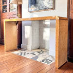 Load image into Gallery viewer, Italian Art Deco Style Burl Wood Console Table
