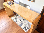 Load image into Gallery viewer, Italian Art Deco Style Burl Wood Console Table
