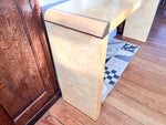 Load image into Gallery viewer, Italian Art Deco Style Burl Wood Console Table
