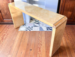 Load image into Gallery viewer, Italian Art Deco Style Burl Wood Console Table
