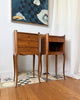 A Pair Of Vintage French Bedside Cabinets