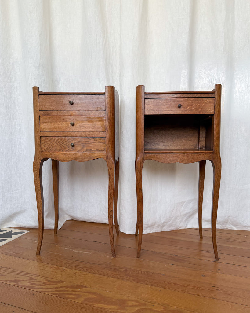 A Pair Of Vintage French Bedside Cabinets