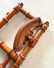 French Antique Faux Bamboo Coat Hooks