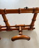 French Antique Faux Bamboo Coat Hooks