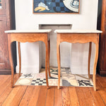 Load image into Gallery viewer, A Pair Of Vintage French Side Tables

