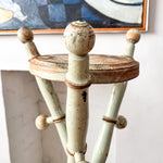 Load image into Gallery viewer, French Antique Painted Faux Bamboo Plant Stand
