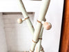 French Antique Painted Faux Bamboo Plant Stand
