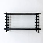 Load image into Gallery viewer, French Vintage Painted Shelf With Spindle Supports
