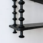 Load image into Gallery viewer, French Vintage Painted Shelf With Spindle Supports
