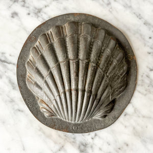Antique Decorative Metal Clam Shell Moulds