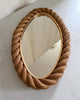Vintage French Audoux & Minet Rope Mirror