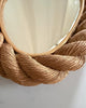 Vintage French Audoux & Minet Rope Mirror