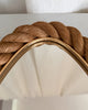 Vintage French Audoux & Minet Rope Mirror