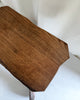 French Vintage Brutalist Tripod Stool