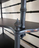 Vintage French Ebonized Faux Bamboo Wall Shelf