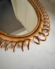 Mid-Century Italian Franco Albini Bamboo Wall Mirror