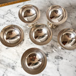 Load image into Gallery viewer, Set Of Six Vintage Silver Plated Ice Cream Coups
