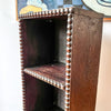 Antique Shelving Unit With Decorative Bobbin Trim