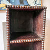 Antique Shelving Unit With Decorative Bobbin Trim