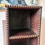 Load image into Gallery viewer, Antique Shelving Unit With Decorative Bobbin Trim
