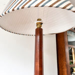 Load image into Gallery viewer, Vintage Art Deco Walnut Standard Lamp
