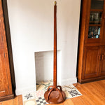 Load image into Gallery viewer, Vintage Art Deco Walnut Standard Lamp
