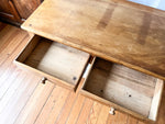 Load image into Gallery viewer, Victorian Pine Faux Bamboo Console / Hall Table / Desk
